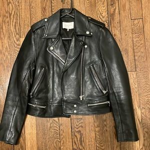 Sandro Paris leather jacket
